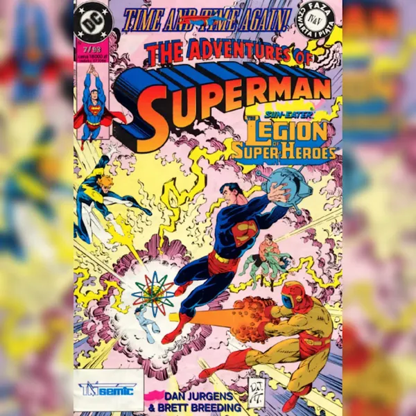 Kącik retro #18. Superman - Time nad time again. Faza IV i V. Numer 7/1993