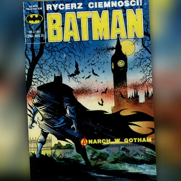 Kącik retro #9. Batman - Anarch w Gotham (Batman 4/1991)