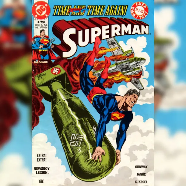 Kącik retro #17. Superman - Time and Time again - faza II i III. Numer 6/1993