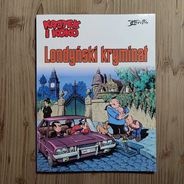 Kajtek i Koko – Londyński kryminał. Recenzja komiksu