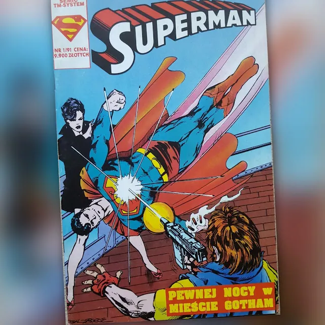 Kącik retro #10. Superman 1/1991. Temat Stulecia / Pewnej nocy w mieście Gotham